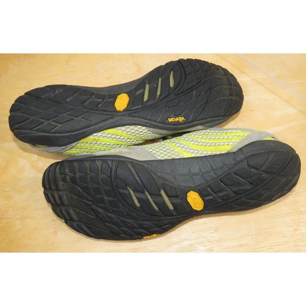 Merrell Pace Glove Trail Acacia Minimalist Running Shoes Water Resistant Sz 7.5